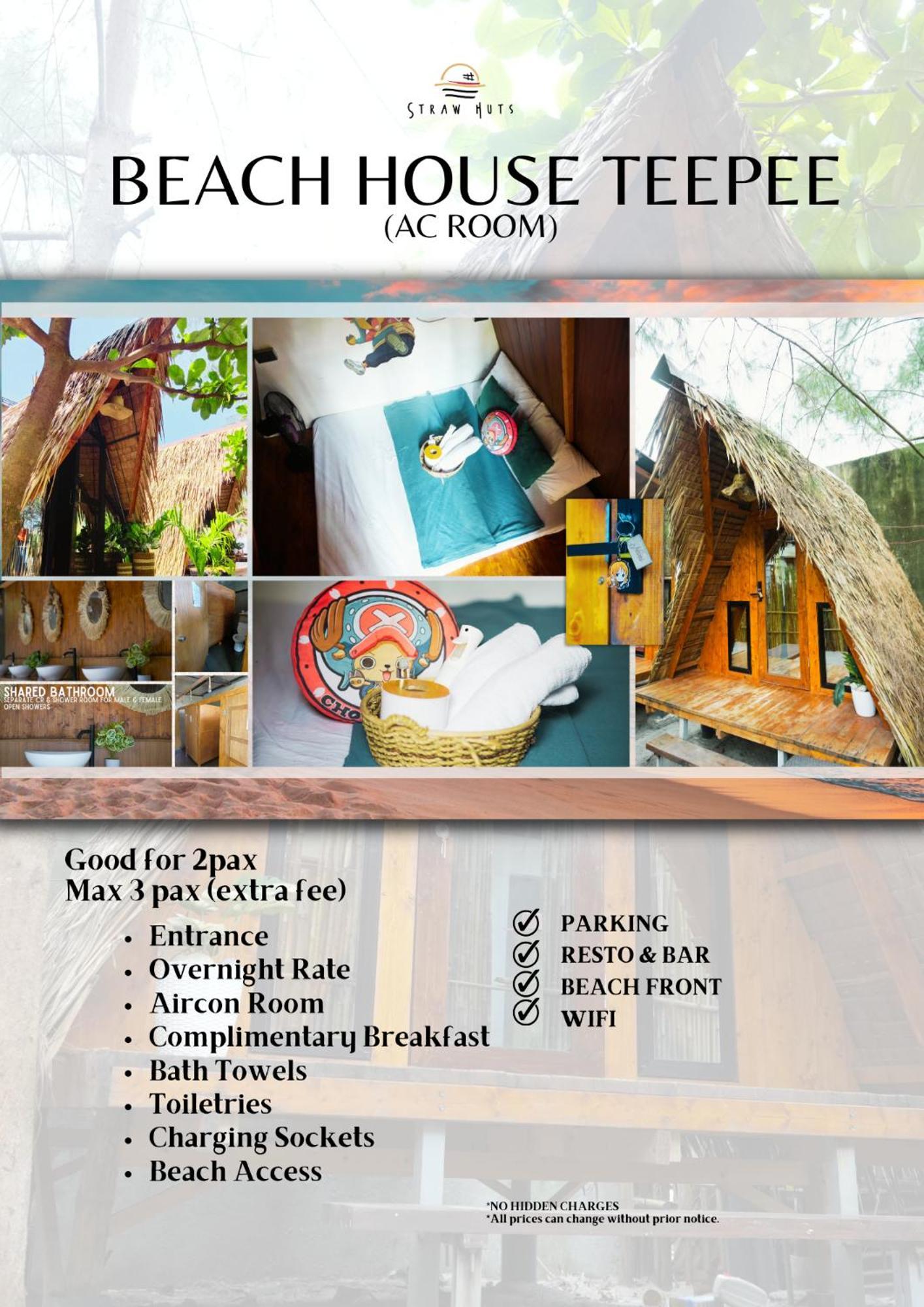 Straw Huts Liwliwa Hotel San Felipe  Bagian luar foto